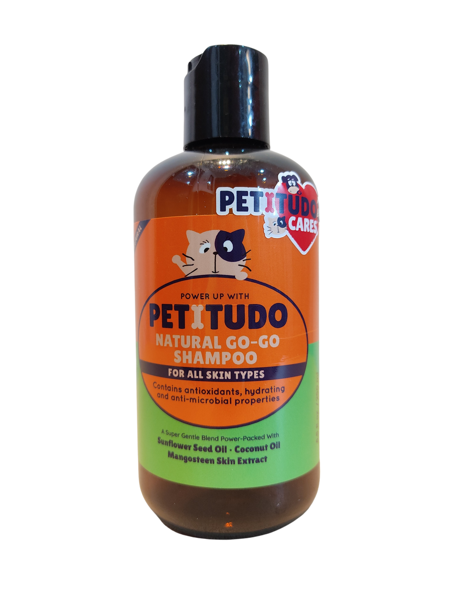REFILL - PETITUDO NATURAL GO-GO Cat Shampoo 250ml - Image 4