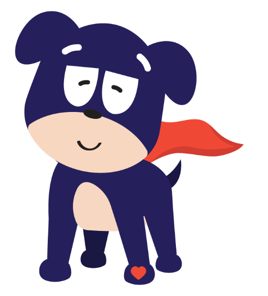 Goro the dog mascot